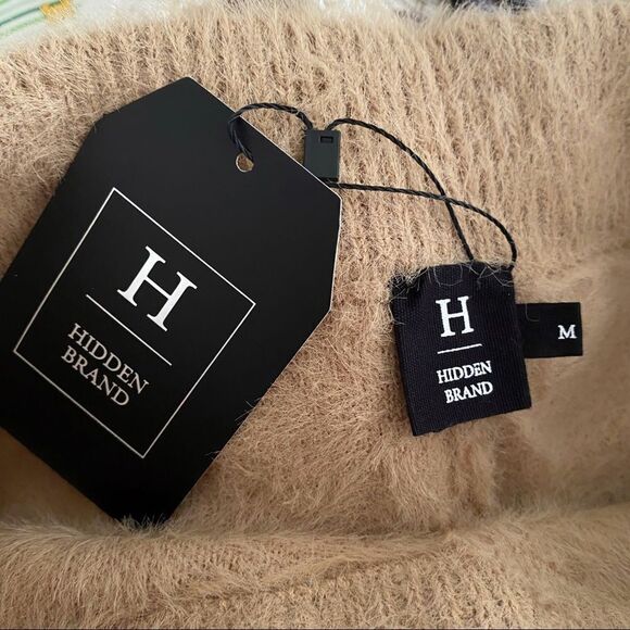 Hidden Brand Faux Fur Teddy Furry Shorts Fuzzy Shorts - Picture 6 of 6